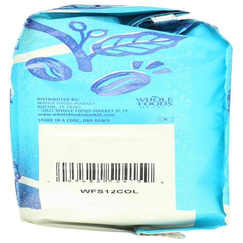 Whole Foods Market Whole Bean Colombia Coffee, 12 Oz
