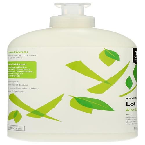 Whole Foods Market Maximum Moisture Lotion, Aloe & White Tea, 32 Fl Oz