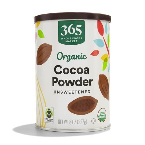Whole Foods Market Organic Cocoa Powder, Unsweetened, 8 Ounce
