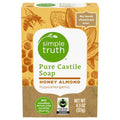 Simple Truth Hypoallergenic Pure Castile Bar Soap Honey Almond Scent 4.5 oz