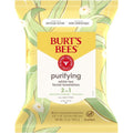 Burts Bees Purifying Facial Towelettes With White Tea, Pre-Moistened Towelettes For All Skin Types, 99.1 Percent Natural Origin Skin Care, 30 Ct. Package