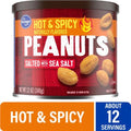 Kroger Hot & Spicy Sea Salted Peanuts 12 oz