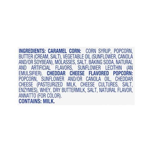 Kroger Cheddar and Caramel Popcorn 7 oz