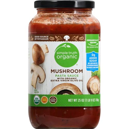 Simple Truth Organic Mushroom Pasta Sauce 25 oz