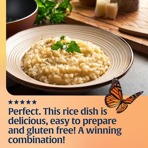 Lundberg Organic Creamy Parmesan Risotto Seasoned Rice - Regenerative Organic Certified Arborio Rice & Seasoning Mix, Gluten Free, 5.5 Ounce Box