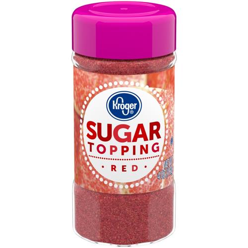 Kroger Red Sugar Topping 4 oz