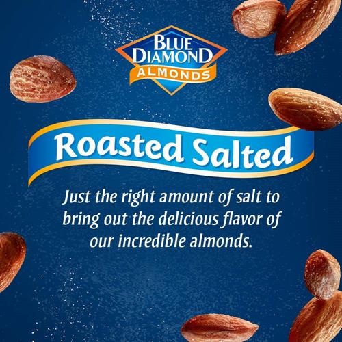 Blue Diamond Almonds, Roasted Salted, 16 Ounce