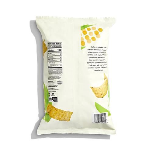 Whole Foods Market Organic Yellow Corn Tortilla Strips, 12 Ounce