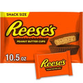 Reeses Milk Chocolate Snack Size Peanut Butter Cups, Candy Bag, 10.5 Oz