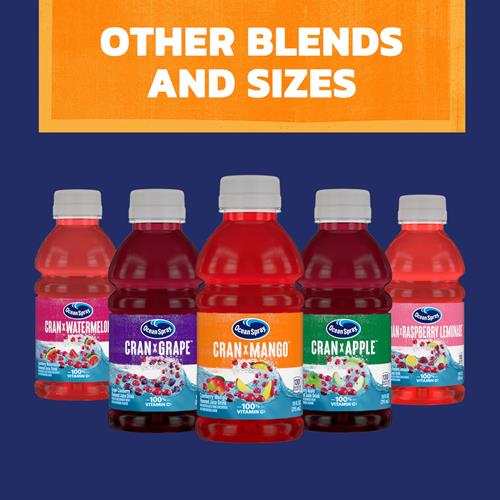 Ocean Spray Juice Drink, Cranberry Mango, 10 Fl Oz Bottles, 6 Pack