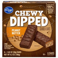 Kroger Dipped Peanut Butter Chewy Granola Bars 6 ct
