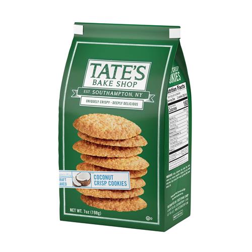 Tates Bake Shop Coconut Crisp Cookies, 7 Oz