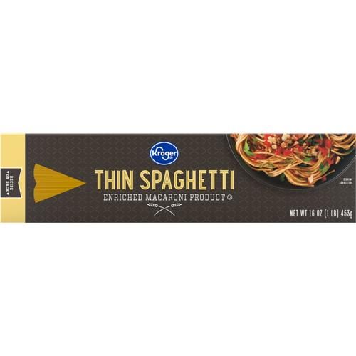 Kroger Thin Spaghetti 16 oz