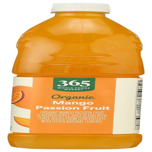 Whole Foods Market Organic Mango Passionfruit Juice, Reduced Sugar, 64 Fl Oz