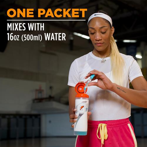 Gatorade - Sports Drinks G Zero Powder Packets Glacier Freeze, 0.10 Ounce(Pack Of 10)