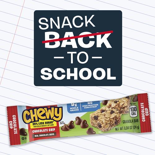 Quaker Chewy Granola Bar Variety Pack, 0.84 Oz, 18 Ct
