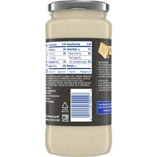 Kroger Traditional Alfredo Sauce 16 oz