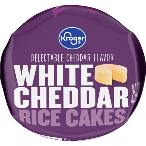 Kroger White Cheddar Rice Cakes 5.45 oz