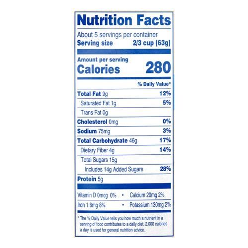 Kroger French Vanilla Almond Granola 11 oz