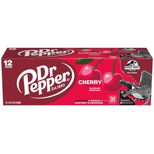 Dr Pepper - Cherry, 12 Oz, 12 Pk
