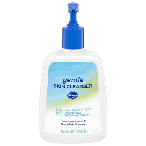 Kroger Gentle Skin Face Wash for All Skin Types with Mild Formula 16 fl oz