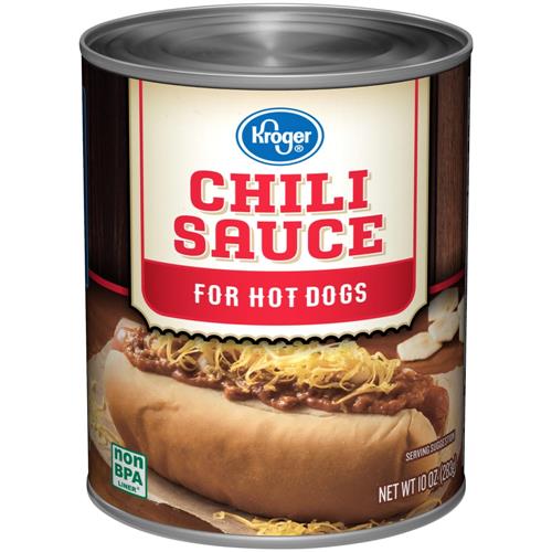 Kroger Hot Dog Chili Sauce 10 oz