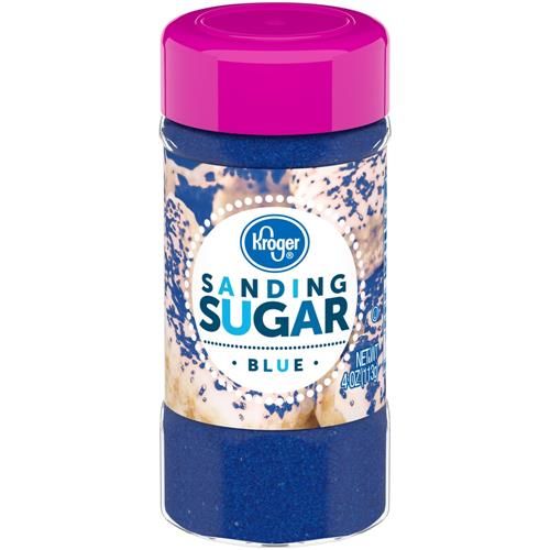 Kroger Blue Sanding Sugar 4 oz