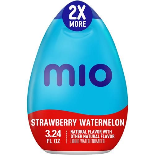 Mio Strawberry Watermelon Flavored With Other Natural Flavor Liquid Water Enhancer, 3.24 Fl Oz Bottle