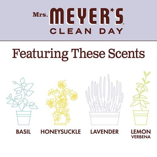 Mrs. Meyers Hand Soap, Made With Essential Oils, Biodegradable Formula, Lavender, 12.5 Fl. Oz