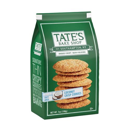 Tates Bake Shop Coconut Crisp Cookies, 7 Oz