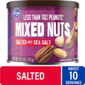 Kroger Salted with Sea Salt Mixed Nuts 10.3 oz