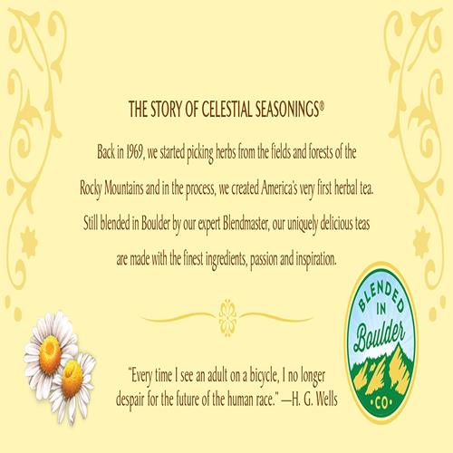 Celestial Seasonings Herbal Tea, Chamomile, 20 Count
