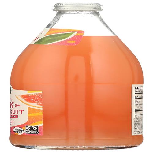 Whole Foods Market Organic Pink Grapefruit Italian Soda, 25.4 Fz