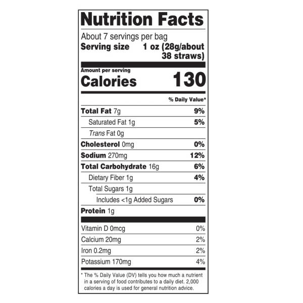 Clancy's Ranch Veggie Straws, 7 oz