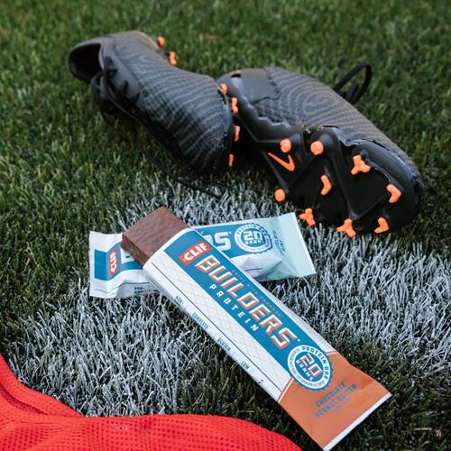 Clif Builders Protein Bar- Chocolate Mint Flavor - 20G Plant Based Protein - Gluten Free - Non-Gmo - Low Glycemic - No Artificial Sweeteners - 2.4 Oz.