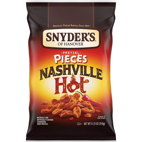 Snyders Of Hanover Pretzel Pieces, Nashville Hot, 11.25 Oz