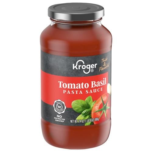 Kroger Tomato Basil Pasta Sauce 24 oz