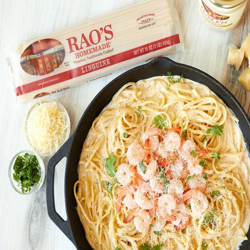 Raos Homemade Linguine Pasta, 16Oz, Traditionally Crafted, Premium Quality, From Durum Semolina Flour, Traditional Bronze Die Cut, Imported From Italy