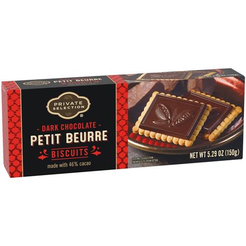 Private Selection Dark Chocolate Petit Beurre Biscuits 5.29 oz