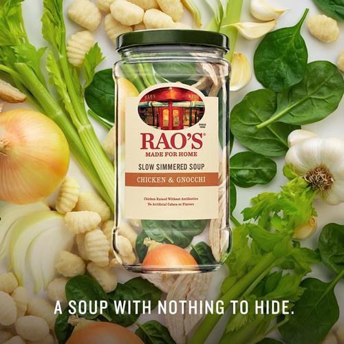 Raos Made For Home Chicken Gnocchi Soup 16Oz, Traditional Italian Heat And Serve Soup, Made With Premium Quality Chicken And Vegetables