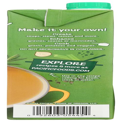 Pacific Foods Organic Free Range Chicken Low Sodium Broth, 32 Oz