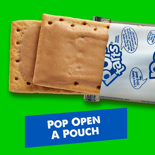 Pop-Tarts Breakfast Toaster Pastries, Frosted Brown Sugar Cinnamon, Family Pack (32 Count)