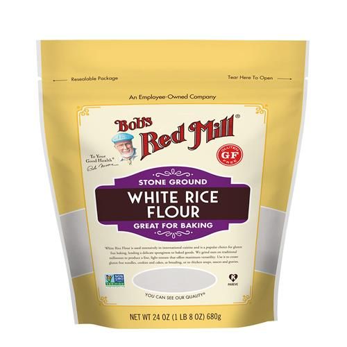 Bobs Red Mill Gluten Free White Rice Flour, 24 Ounce (Pack Of 1)
