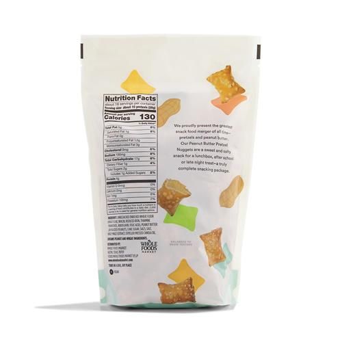 Whole Foods Market, Peanut Butter Pretzel Nuggets, 18 Oz