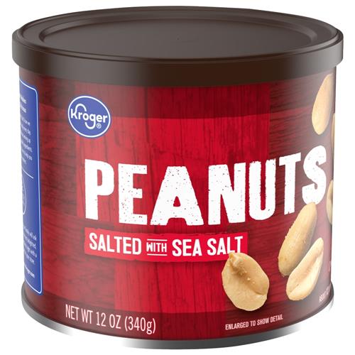 Kroger Salted Peanuts 12 oz