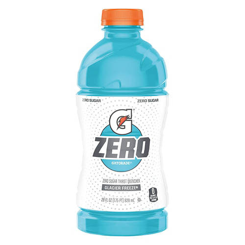 Gatorade G Zero Glacier Freeze Zero Sugar Sports Drink, 28 fl oz