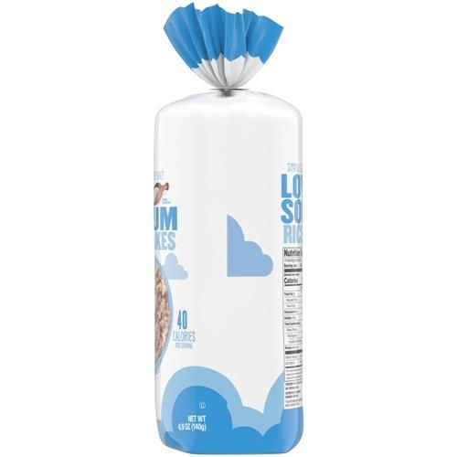 Kroger Low Sodium Rice Cakes Bag 4.9 oz