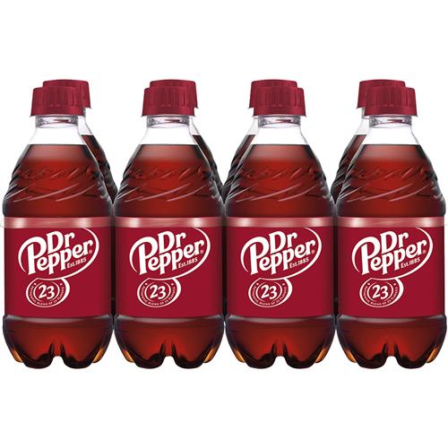 Dr Pepper - Mini Bottles, 12 Oz, 8 Pk