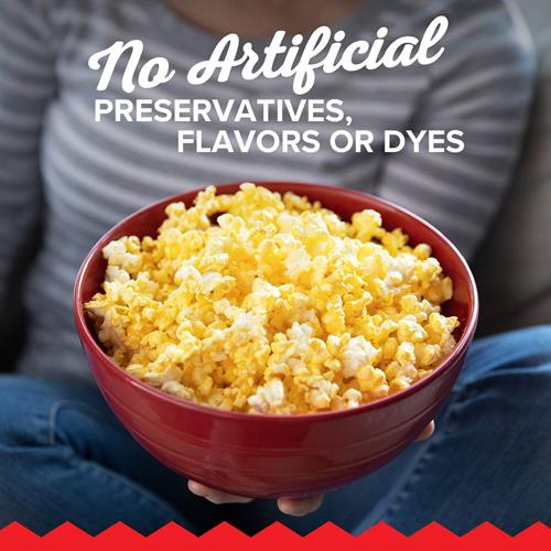 Orville Redenbachers Microwave Popcorn, Movie Theater Butter Flavor, 3.29 Oz., 6-Count