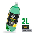 Big K Lemon Lime Zero Sugar Caffeine Free Soda Bottle 2 liter